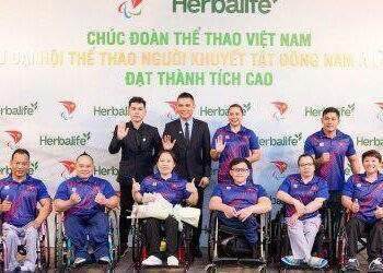 Herbalife Việt Nam đồng hành cùng lễ xuất quân đoàn vận động viên tham dự ASEAN Para Games 2023 tại Campuchia