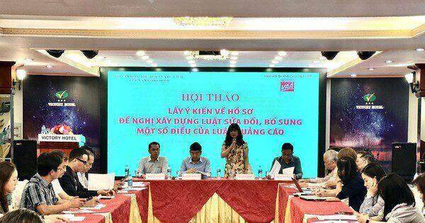 Hội thảo xây dựng Luật Sửa đổi, bổ sung 1 số điều của Luật Quảng cáo