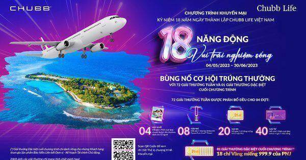Mùa hè ý nghĩa cùng quà tặng nâng tầm trải nghiệm sống từ Chubb Life