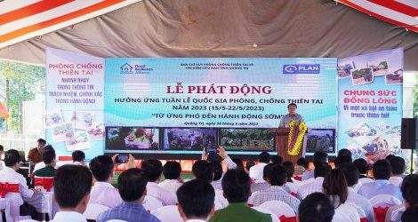 Quảng Trị phát động hưởng ứng Tuần lễ Quốc gia Phòng, chống thiên tai năm 2023