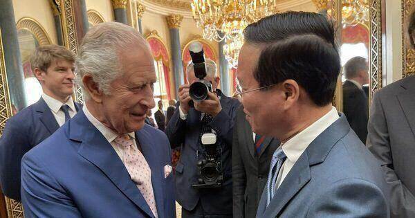 Vua Charles III cảm kích tình cảm của Chủ tịch nước Võ Văn Thưởng và lãnh đạo cấp cao Việt Nam