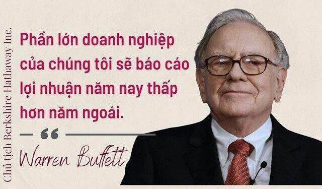Warren Buffett dự đoán lợi nhuận giảm ở nhiều mảng của Berkshire 1 Warren Buffett dự đoán lợi nhuận giảm ở nhiều mảng của Berkshire
