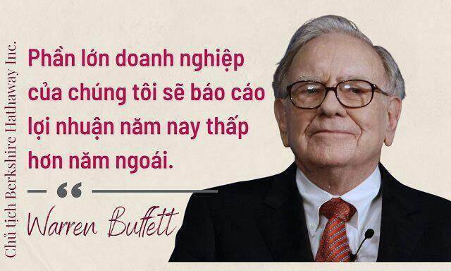 Warren Buffett dự đoán lợi nhuận giảm ở nhiều mảng của Berkshire