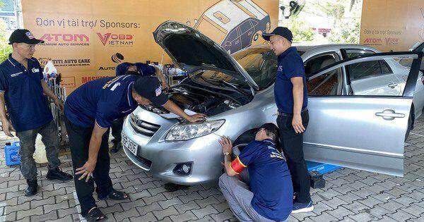 Bảo dưỡng xe với chi phí ‘tùy tâm’, lập quỹ từ thiện tại TP.HCM