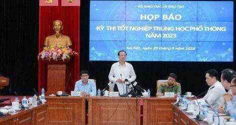 Bộ Giáo dục và Đào tạo công bố thông tin về kỳ thi tốt nghiệp THPT 2023