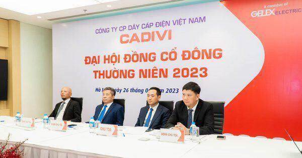 CADIVI đưa định hướng, giải pháp nhắm đích lợi nhuận trước thuế 450 tỷ đồng năm 2023