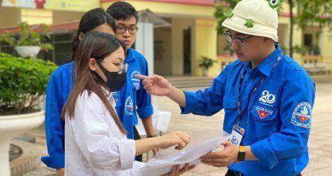 Hơn 5.000 tình nguyện viên tiếp sức sĩ tử mùa thi tốt nghiệp THPT 2023