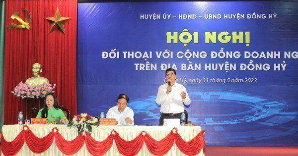Huyện Đồng Hỷ (Thái Nguyên) tổ chức Hội nghị đối thoại với cộng đồng doanh nghiệp trên địa bàn