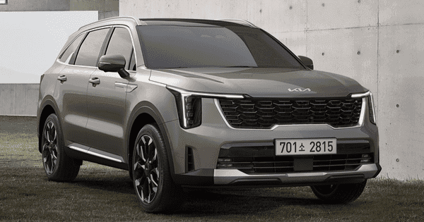 Kia Sorento 2024 nâng cấp ngoại hình mới