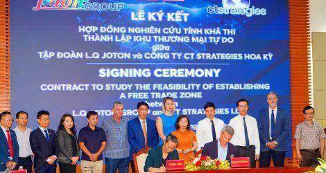 Ký kết hợp đồng tư vấn lập hồ sơ thành lập Khu Thương mại tự do