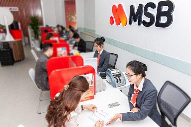 Tăng thu dịch vụ, MSB tăng 6% lãi trước thuế nửa đầu năm