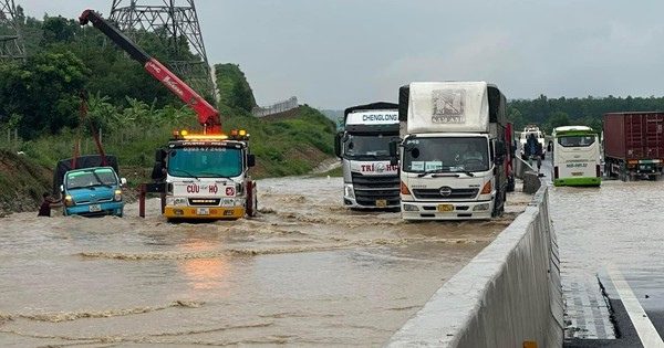 Truy nguyên nhân gây ngập trên cao tốc Dầu Giây – Phan Thiết