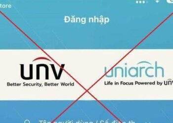 Ứng dụng xem camera của UNV hiển thị 'đường lưỡi bò'