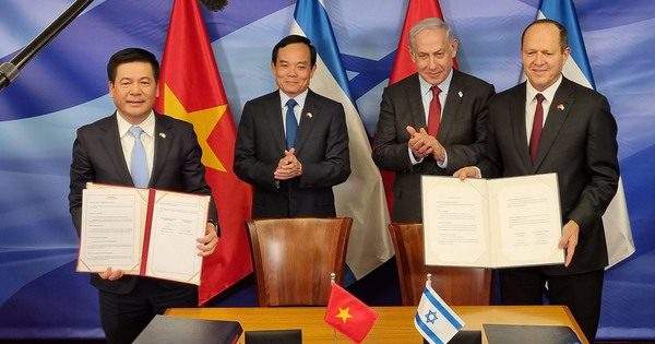 Việt Nam và Israel ký hiệp định thương mại tự do sau 7 năm đàm phán