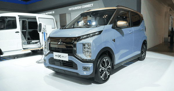 Cận cảnh Mitsubishi eK X EV, xe điện có khả năng về Việt Nam