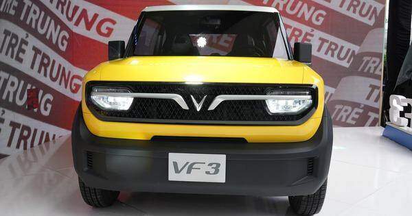 Chi tiết 'lạ' trên VinFast VF 3 chào sân TP.HCM