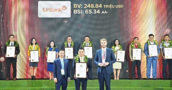 LPBank được vinh danh Top 100 thương hiệu giá trị nhất Việt Nam 2023