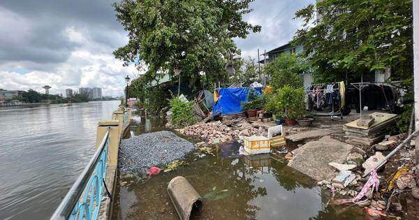 Nam bộ đối mặt ngập nước, sụt lún