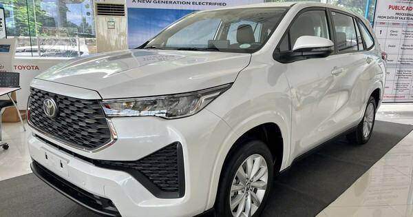 Toyota Innova 2024 rục rịch về Việt Nam, giá dự kiến lên tới 1,1 tỉ đồng