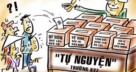 Lo lắng với lạm thu đầu năm học