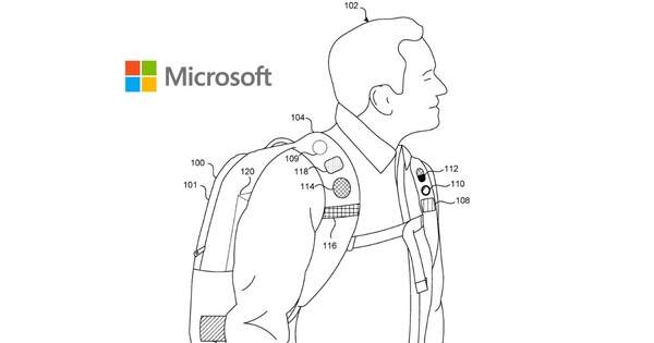Microsoft đăng ký bằng sáng chế balo tích hợp AI