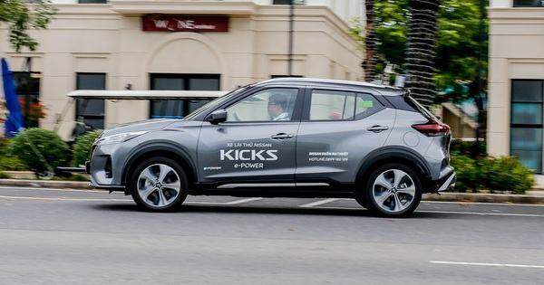 Nissan Kicks d&ugrave;ng động cơ xăng, l&aacute;i như xe điện