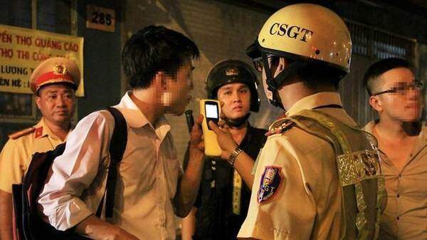 Quy định về mức xử phạt vi phạm nồng độ cồn