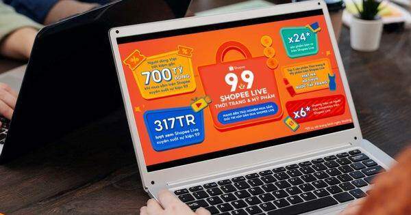 Shopee 9.9 siêu sale: Sản phẩm bán ra tăng gấp 24 lần nhờ Shopee Live