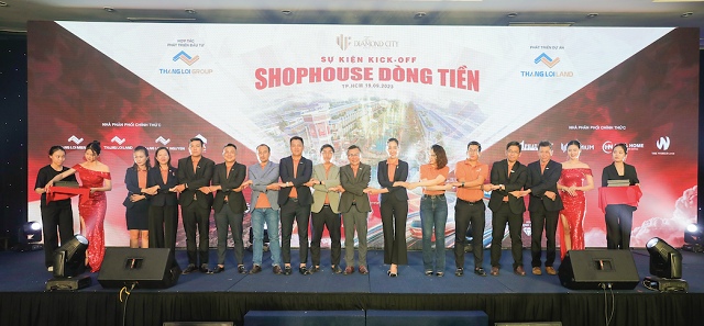 Thắng Lợi Group giới thiệu "Shophouse dòng tiền" tại lễ ra mắt dự án The Diamond City
