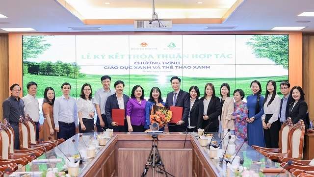 Bộ Giáo dục và Đào tạo đồng hành cùng Vingroup triển khai chương trình giáo dục xanh và thể thao xanh 