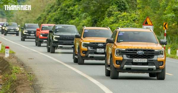 Cùng dàn xe Ford lên miền sơn cước, khám phá non nước Cao Bằng