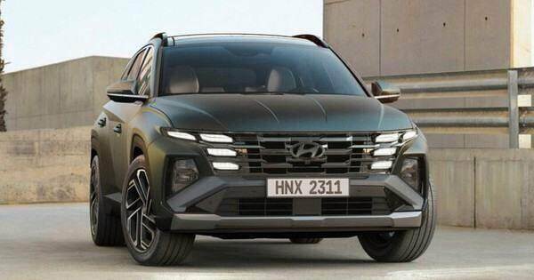 Hyundai Tucson 2024 lộ thiết kế mới