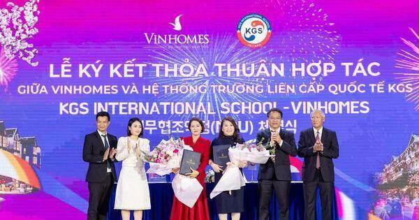 Vinhomes và KSG Hàn Quốc hợp tác phát triển hệ thống giáo dục liên cấp quốc tế