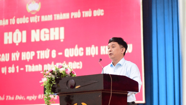 Cử tri kiến nghị giá đền bù dự án Vành đai 3 chưa hợp lý, lãnh đạo TP Thủ Đức nói gì?