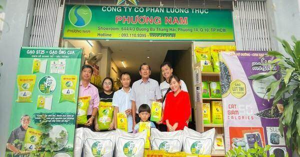 Cửa hàng uỷ quyền chính hãng gạo ST25 Ông Cua tại TP.HCM