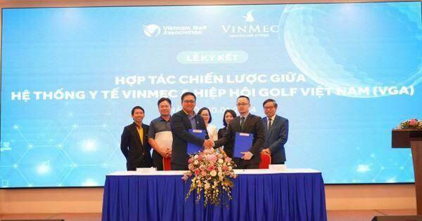 Hiệp hội Golf Việt Nam hợp tác chiến lược với Bệnh viện Đa khoa Quốc tế Vinmec