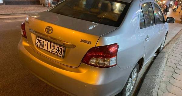 Xe hiếm Toyota Yaris sedan nhập từ Nhật Bản về Việt Nam, giống hệt Vios