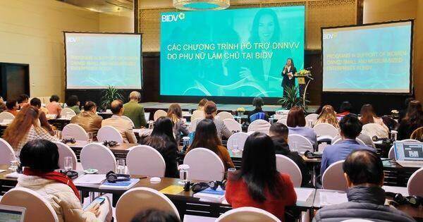 BIDV góp phần thúc đẩy phát triển doanh nghiệp do phụ nữ làm chủ