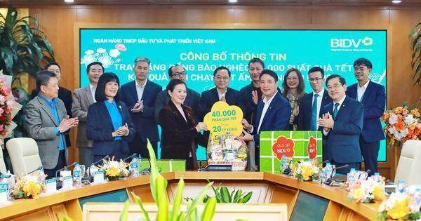 BIDV dành 20 tỷ đồng tặng quà Tết cho đồng bào nghèoXuân Giáp Thìn 2024