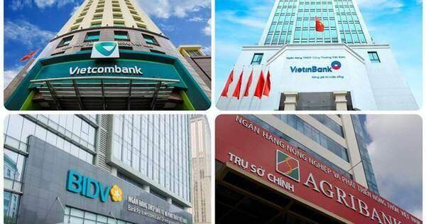 Lần đầu tiên trong lịch sử lợi nhuận nhóm Big4 đều đạt mốc tỷ USD, tổng lãi vượt 115.000 tỷ đồng