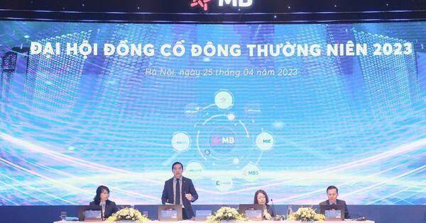 MB chuẩn bị họp cổ đông bàn phương án phân phối lợi nhuận, tăng vốn,...