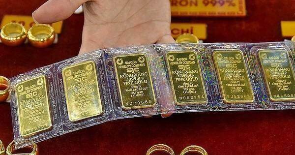 Giá vàng SJC ngày 7/2 tăng vọt, vàng nhẫn lập đỉnh mới