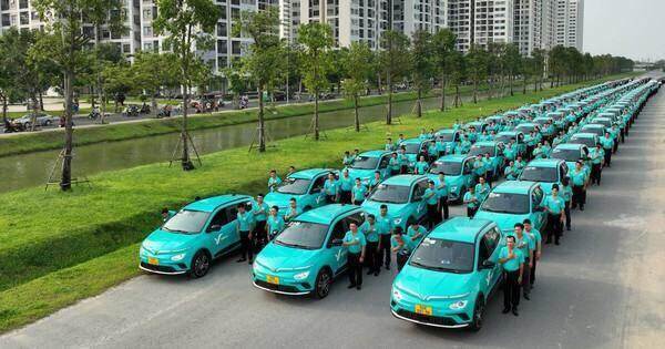 Các hãng taxi dự kiến xe điện sẽ giúp tiết kiệm hàng tỷ đồng