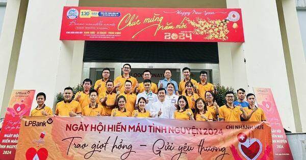 LPBank tổ chức ngày hội hiến máu tình nguyện 2024 “Trao giọt hồng