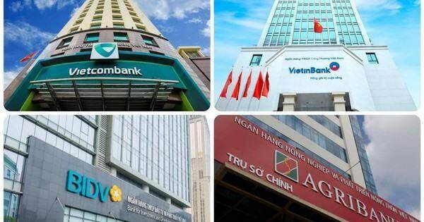 Tổng tài sản các TCTD lần đầu vượt mốc 20 triệu tỷ, Agribank, BIDV, VietinBank và Vietcombank chiếm bao nhiêu?