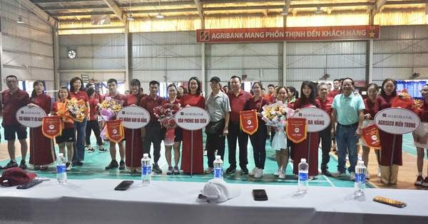 Agribank khu vực miền Trung bế mạc giải “Giao lưu mùa Xuân – 2024”