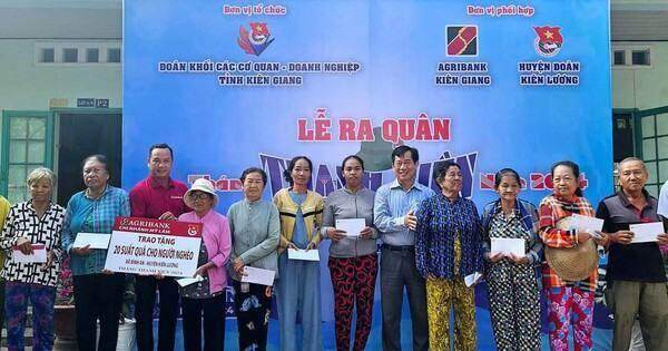 Đoàn Thanh niên Agribank Chi nhánh tỉnh Kiên Giang khở động "Tháng Thanh niên năm 2024"
