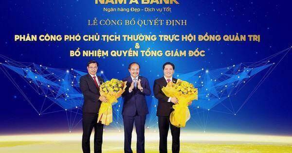 Nam A Bank kiện toàn bộ máy nhân sự cấp cao