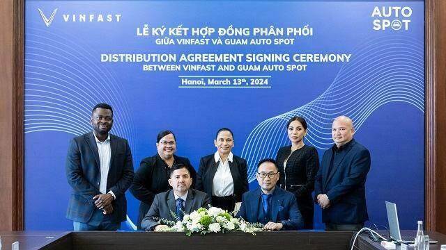 VinFast ký thỏa thuận phân phối xe điện tại Micronesia 
