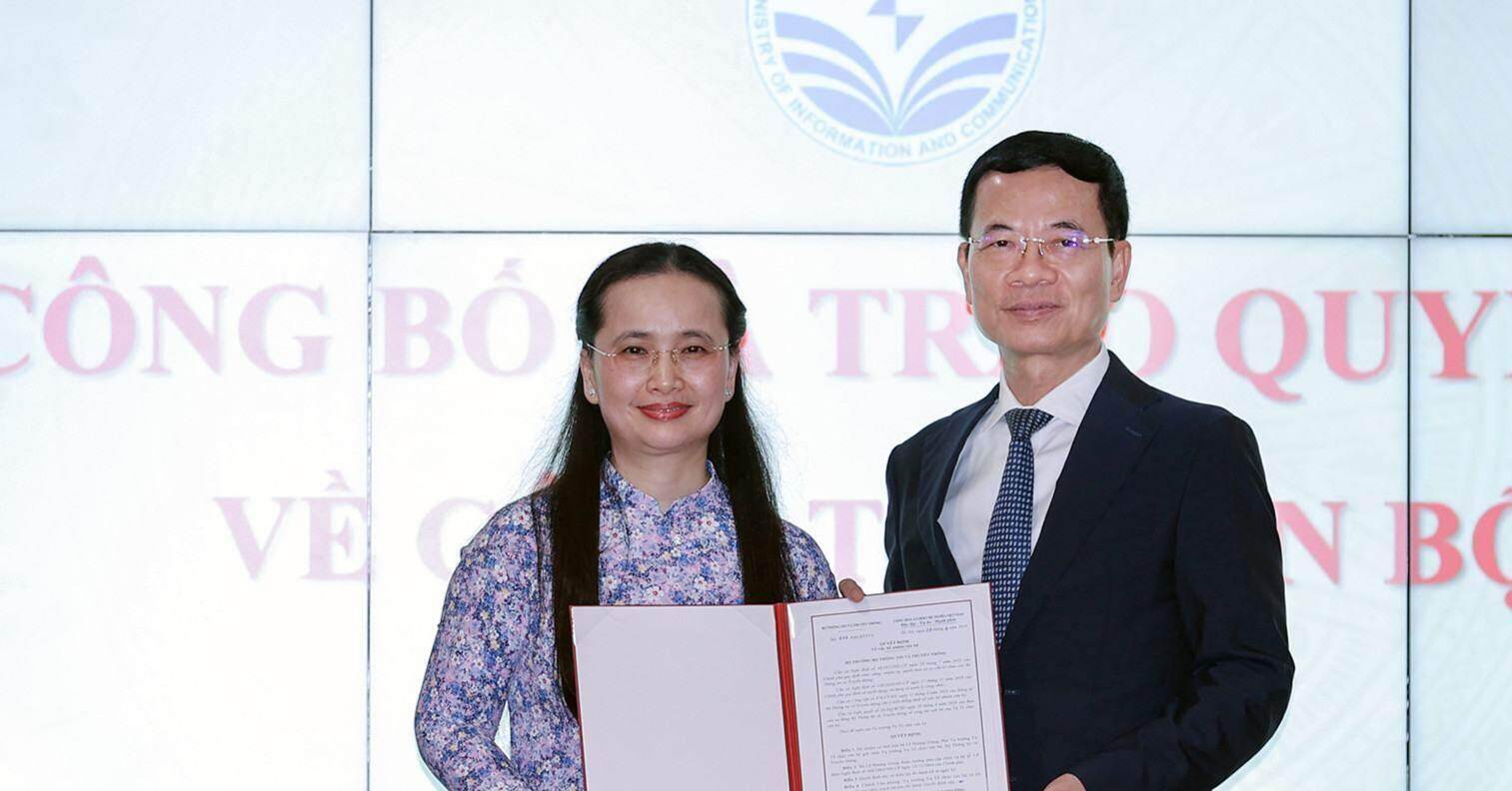 Bộ TT&TT bổ nhiệm Vụ trưởng Vụ Tổ chức cán bộ